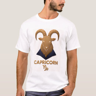 T-shirt Cadeau de décoration astrologique Capricorne