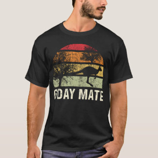 T-shirt Cadeau de défenseur des animaux Gday Mate fille