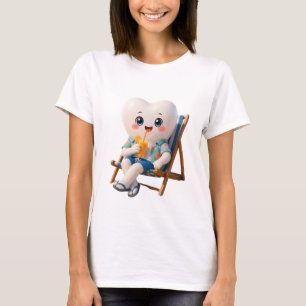 T-shirt Cadeau de dentiste relaxant et drôle de dent de de
