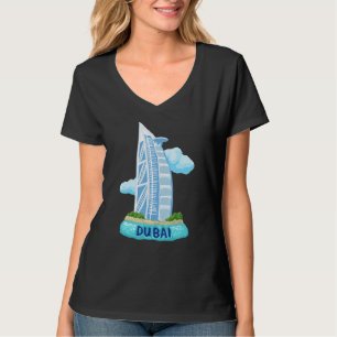 T-shirt Cadeau de Dubaï City Émirats arabes unis pour homm