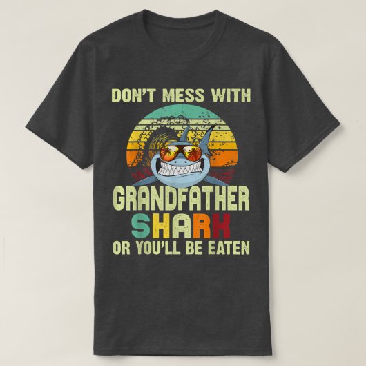 T-shirt Cadeau De Fête des pères Mens Pour Papa Dont Mess  (Design devant)