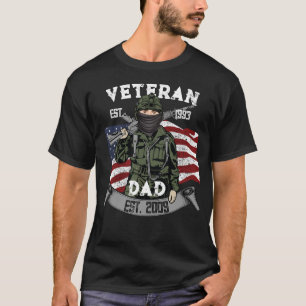 T-shirt Cadeau de Fête des pères vétérinaire personnalisé