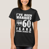 T-shirt Cadeau de fiançailles pour 60 ans de mariage (Devant)
