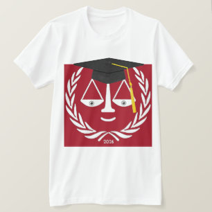 T-shirt Cadeau de fin d'études en droit