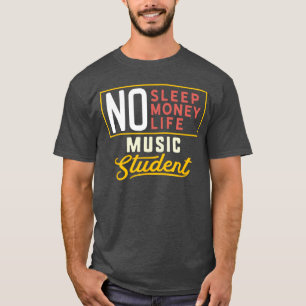 T-shirt Cadeau de fin d'études pour étudiant en musique dr