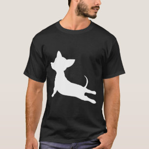 T-shirt Cadeau de fitness Yoga Chiweenie Chihuahua Teckel