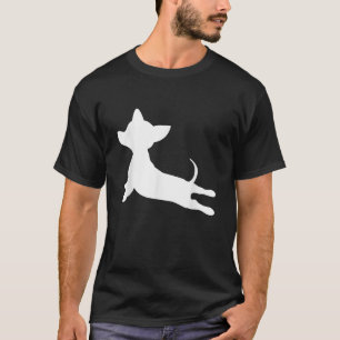 T-shirt Cadeau de fitness YOGA CHIWEENIE Chihuahua Teckel