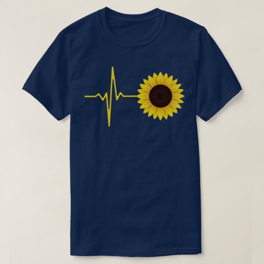 T-shirt Cadeau de fleurs de tournesol (Design devant)