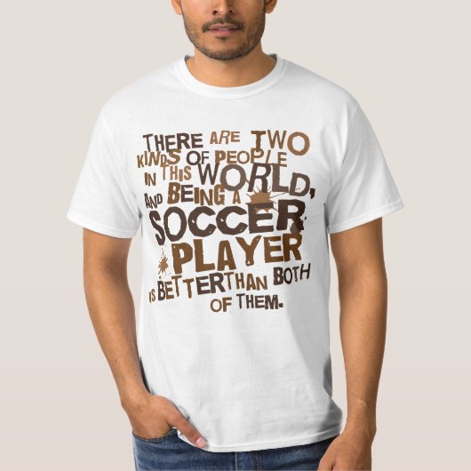 T-shirt Cadeau de footballeur (Devant)