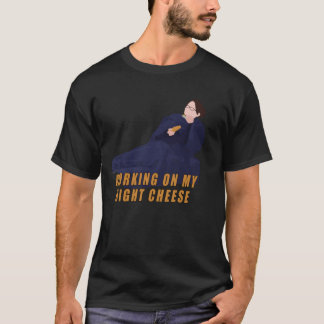 T-shirt Cadeau de fromage de nuit de travail amis