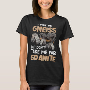 T-shirt Cadeau de géologue Drôle de géologie Roche Science