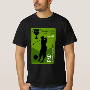 T-shirt Cadeau de golf Vintage