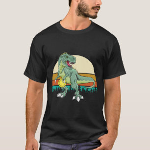 T-shirt Cadeau de golfeur de dinosaure Dino Retro T Rex Di