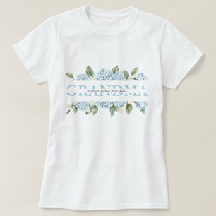 T-shirt Cadeau de grand-mère avec message personnalisé et