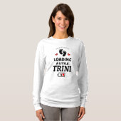 T-shirt Cadeau de grossesse pour un petit Trini (Devant entier)