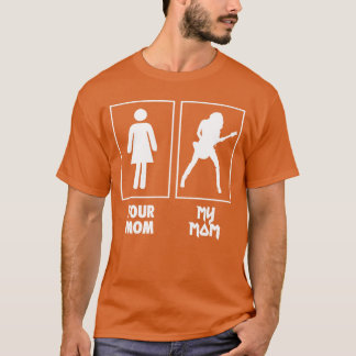 T-shirt Cadeau de groupe de rock N Roll à la guitare pour