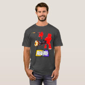 T-shirt Cadeau de jeu de rivaux (Devant entier)