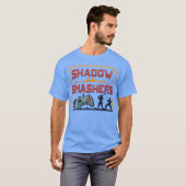T-shirt Cadeau de jeu vidéo rétro Shadow Smashers (Devant entier)