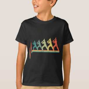 T-shirt Cadeau de joueur de cricket Crickeur Battement de