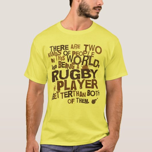 T-shirt Cadeau de joueur de rugby (Devant)