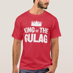T-shirt Cadeau de joueur drôle de jeu vidéo Gulag Roi de G
