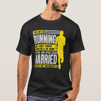 T-shirt Cadeau de la femme du coureur du marathon