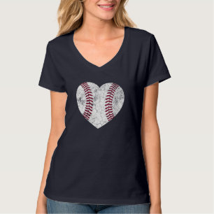 T-shirt Cadeau de la fête des mères Coeur détendu Coeur de