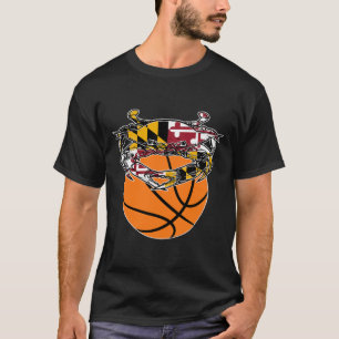T-shirt Cadeau de la Fierté d'État du crabe du Maryland -