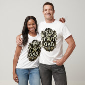 T-shirt Cadeau De La Parole Conception Steampunk (Unisexe)