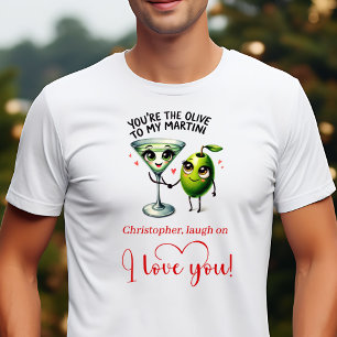 T-shirt Cadeau de la Saint-Valentin en forme de nourriture