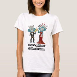 T-shirt cadeau de la Saint-Valentin pour petite amie