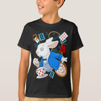T-shirt Cadeau de lapin| Alice Au Pays Des Merveilles - La