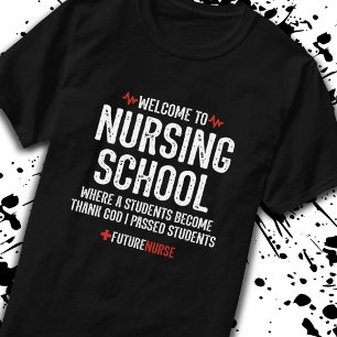 T-shirt Cadeau de l'école de soins infirmiers - Étudiant e