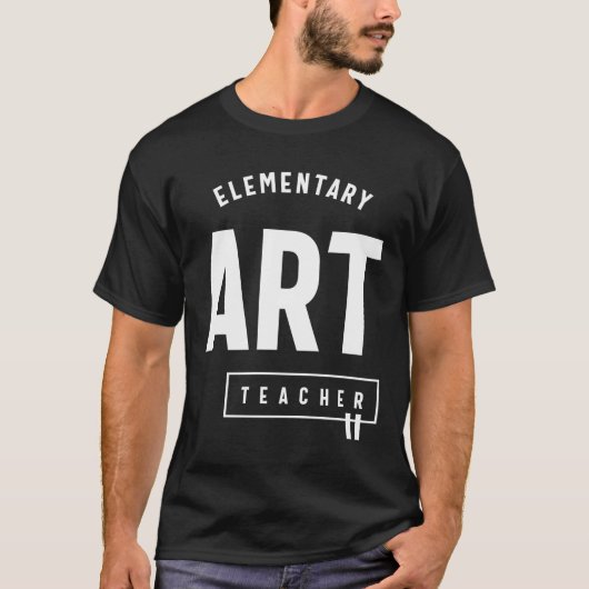 T-shirt Cadeau de l'enseignant d'art élémentaire Funny Tit (Devant)