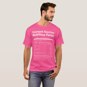 T-shirt Cadeau de l'enseignant de musique - Funky Nutritio (Devant entier)