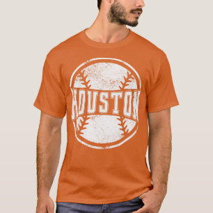 T-shirt Cadeau de l'équipe vintage de baseball de Houston