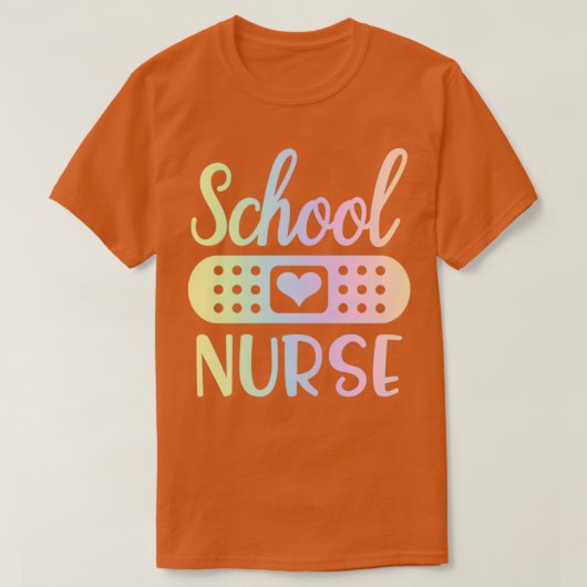 T-shirt Cadeau de l'infirmière scolaire (Design devant)