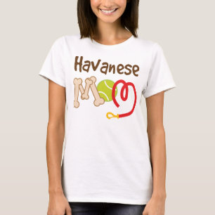 T-shirt Cadeau de maman de race de chien de Havanese
