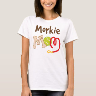 T-shirt Cadeau de maman de race de chien de Morkie