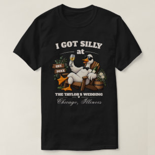 T-shirt Cadeau de mariage drôle et personnalisable Silly G
