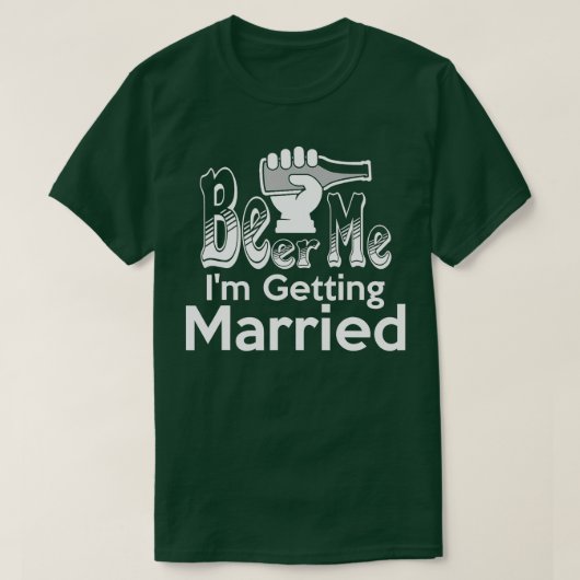 T-shirt Cadeau de mariage drôle pour l'enterrement de vie  (Design devant)