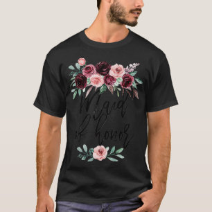 T-shirt Cadeau de mariage mignon pour demoiselle d'honneur