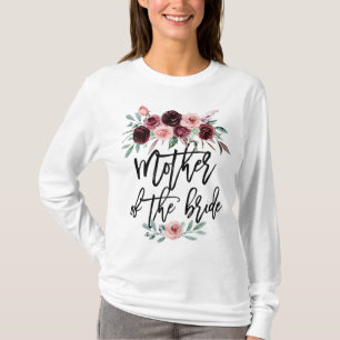 T-shirt Cadeau de mariage pour la mariée maman mère de