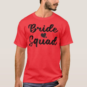 T-shirt Cadeau de mariage pour l'équipe de la mariée fémin