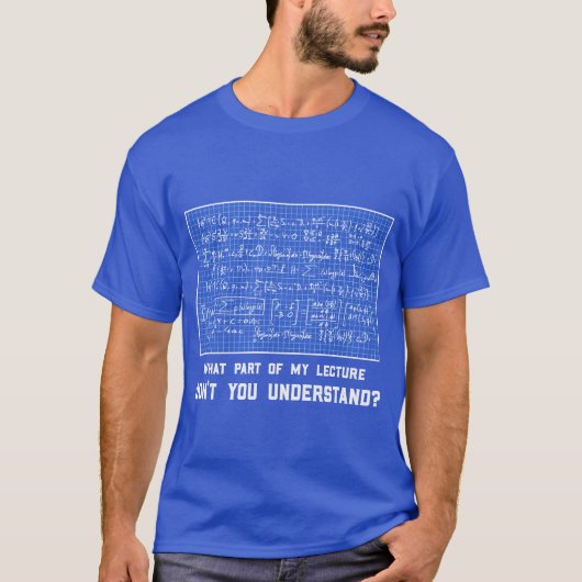 T-shirt Cadeau de mathématiques mathématicien école nerd f (Devant)