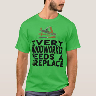 T-shirt cadeau de menuiserie de charpentier 4
