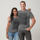 T-shirt Cadeau de monuments de Te Araroa (Unisexe)