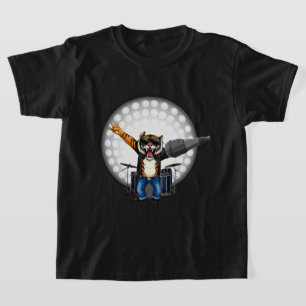T-shirt Cadeau de musique d'animal drôle Danseur de rock