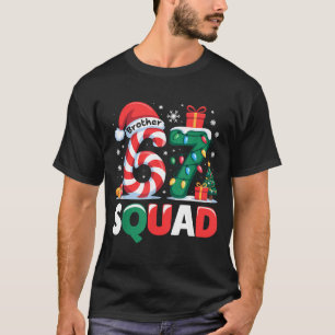 T-shirt Cadeau de Noël 67 Équipe Frère 6-7 Drôle Cadeau Co