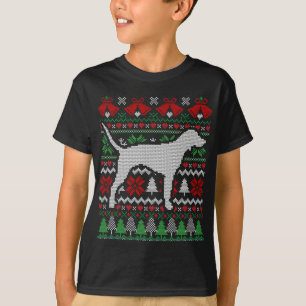 T-shirt Cadeau de Noël Bluetick Coonhound